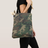 Camouflage boodschappentas tote bag (Dichtbij)