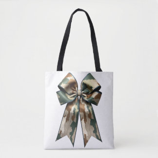Camouflage boog ontwerp - Stijlvol militair geïnsp Tote Bag