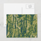 Camouflage boomschors briefkaart (Voorkant / Achterkant)