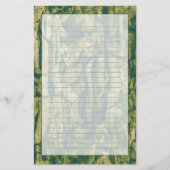 Camouflage boomschors briefpapier (Voorkant)