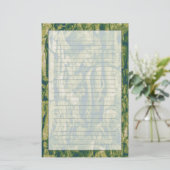 Camouflage boomschors briefpapier (Staand voorkant)