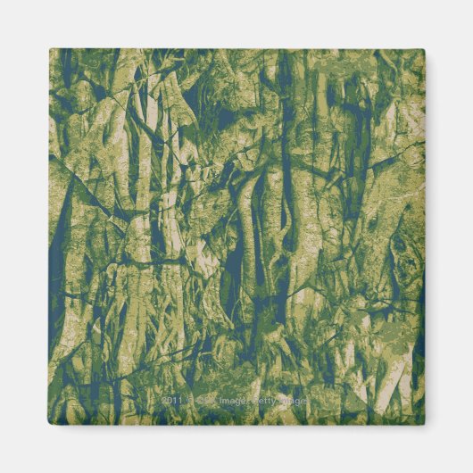 Camouflage boomschors magneet (Voorkant)