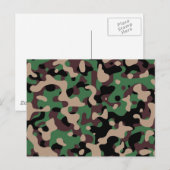 Camouflage Briefkaart (Voorkant / Achterkant)