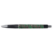Camouflage Bruin Groen Grijs Patroon Pen (Voorkant)