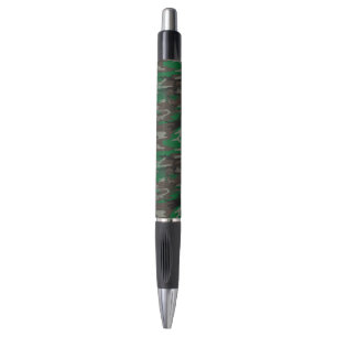 Camouflage Bruin Groen Grijs Patroon Pen