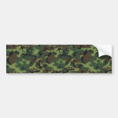 Camouflage Bumpersticker (Voorkant)