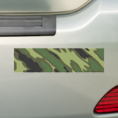Camouflage Bumpersticker (Op auto)