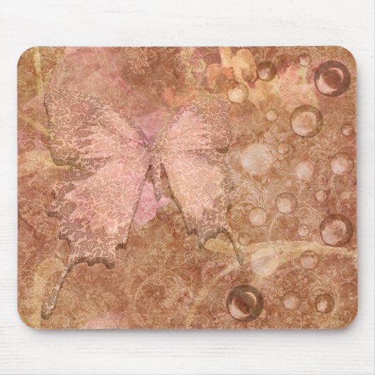 Camouflage Butterfly_Mousepad Muismat (Voorkant)