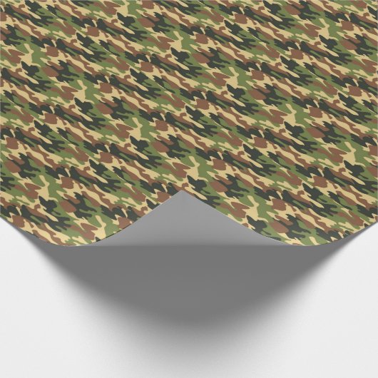 camouflage cadeaupapier (Hoek)