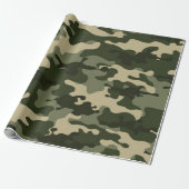 camouflage cadeaupapier (Uitgerold)