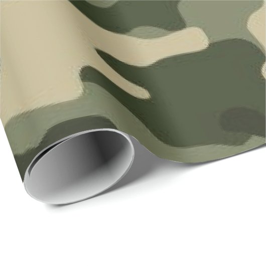 camouflage cadeaupapier (Rol Hoek)