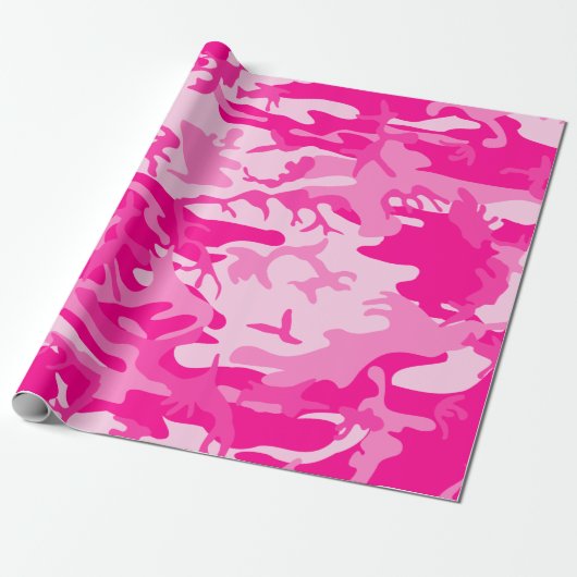 camouflage cadeaupapier (Uitgerold)