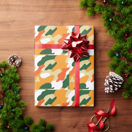 camouflage cadeaupapier (Feestdagen Geschenken)