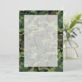 Camouflage Camo Green Brown Pattern (Staand voorkant)