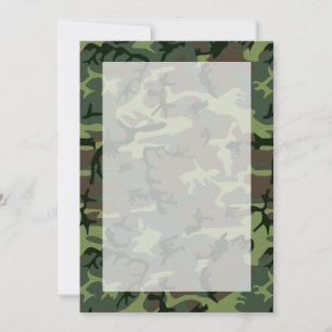 Camouflage Camo Green Brown Pattern
