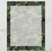 Camouflage Camo Green Brown Pattern (Voorkant)