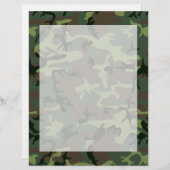 Camouflage Camo Green Brown Pattern (Voorkant / Achterkant)