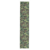 Camouflage Camo Green Brown Pattern Medium Tafelloper (Voorkant)