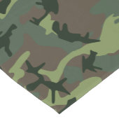 Camouflage Camo Green Brown Pattern Medium Tafelloper (Hoek)