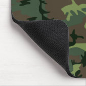 Camouflage Camo Green Brown Pattern Muismat (Hoek)