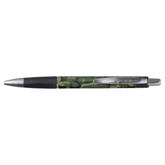 Camouflage Camo Green Brown Pattern Pen (Achterkant)