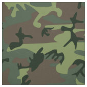 Camouflage Camo Green Brown Pattern Stof (Swatch)