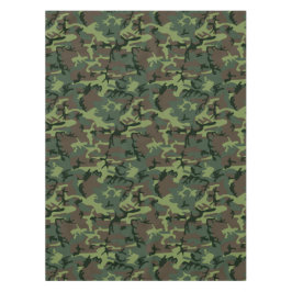 Camouflage Camo Green Brown Pattern Tafelkleed