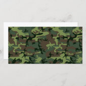 Camouflage Camo Groen Bruin Patroon (Voorkant / Achterkant)