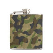 Camouflage, Camo, Militair, Jagers Patroon Heupfles (Voorkant)