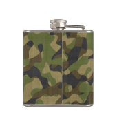Camouflage, Camo, Militair, Jagers Patroon Heupfles (Achterkant)