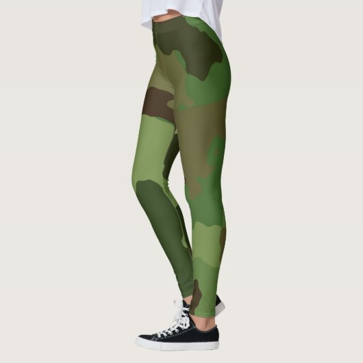 Camouflage Camo Persoonlijke Leggings (Links)