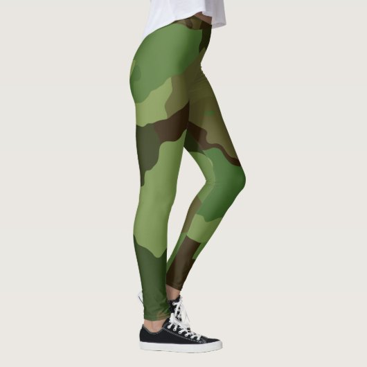 Camouflage Camo Persoonlijke Leggings (Rechts)