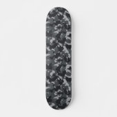 Camouflage Camo Urban Black gray Persoonlijk Skateboard (Voorkant)