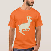 Camouflage Camo Woodland Buck Deer T-shirt (Voorkant)