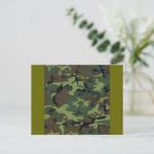 Camouflage Camouflage Briefkaart (Staand voorkant)
