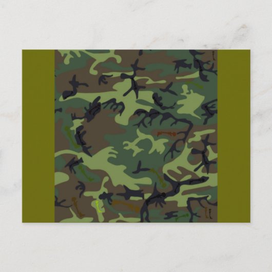 Camouflage Camouflage Briefkaart (Voorkant)