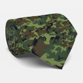 Camouflage Camouflage Stropdas (Opgerold)