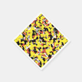Camouflage Camouflage Yellow Red Black Servet (Hoek)