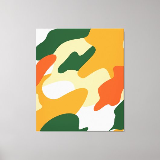 camouflage canvas afdruk (Voorkant)
