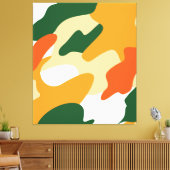 camouflage canvas afdruk (Insitu (Woonkamer))