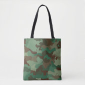 camouflage-canvas tas (Voorkant)