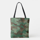 camouflage-canvas tas (Achterkant)