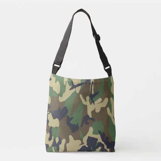 Camouflage Canvas tas (Voorkant)