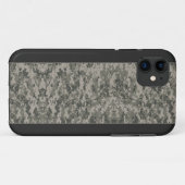 Camouflage & Carbon Fiber iPhone 5 Hoesje (Achterkant (horizontaal))