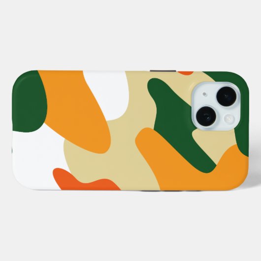 camouflage Case-Mate iPhone case (Achterkant (horizontaal))
