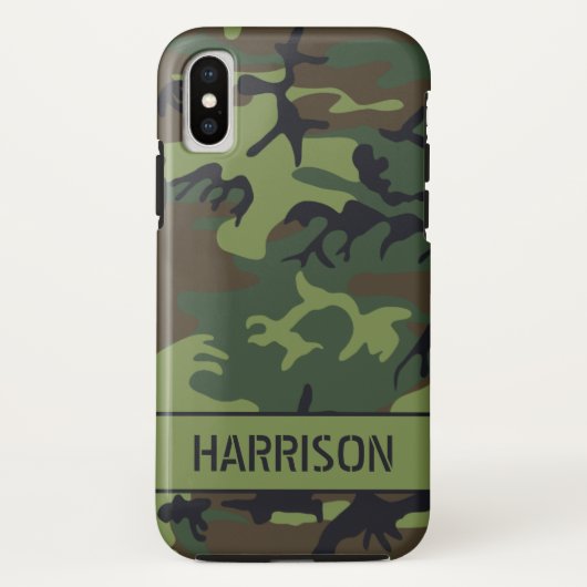 Camouflage Case-Mate iPhone Case (Achterkant)