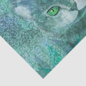 Camouflage Cat Natuur Garden Tissuepapier (Detail)