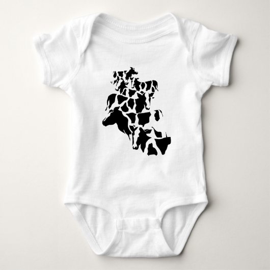 Camouflage cattle romper (Voorkant)