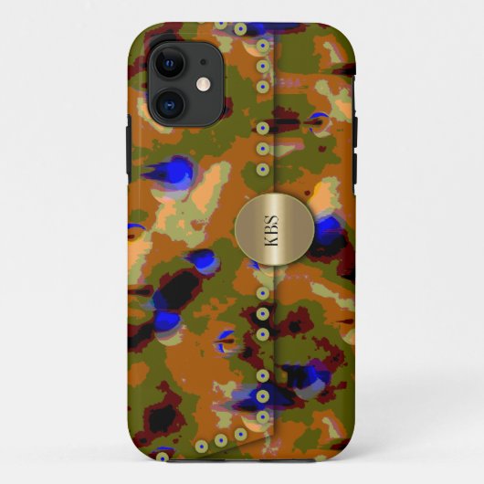 Camouflage Clutch Tas Case-Mate iPhone Case (Achterkant)