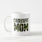 Camouflage Crossfit Kampioen Moeder Mok (Links)